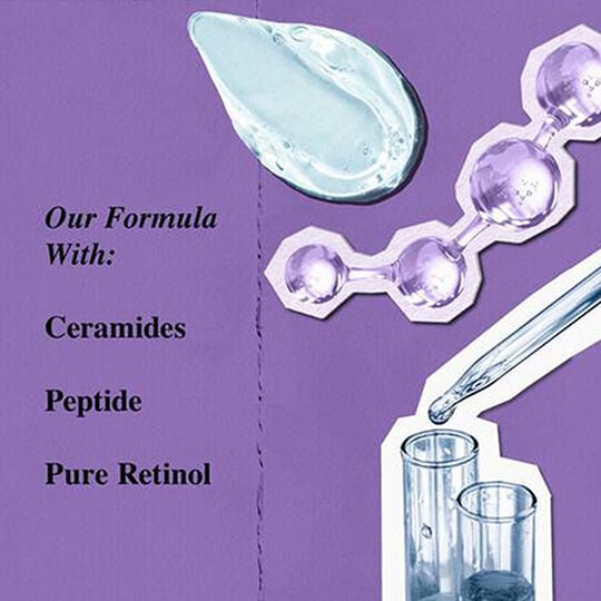 Micro-Dose Anti-Aging Retinol Serum with Ceramides and Peptide