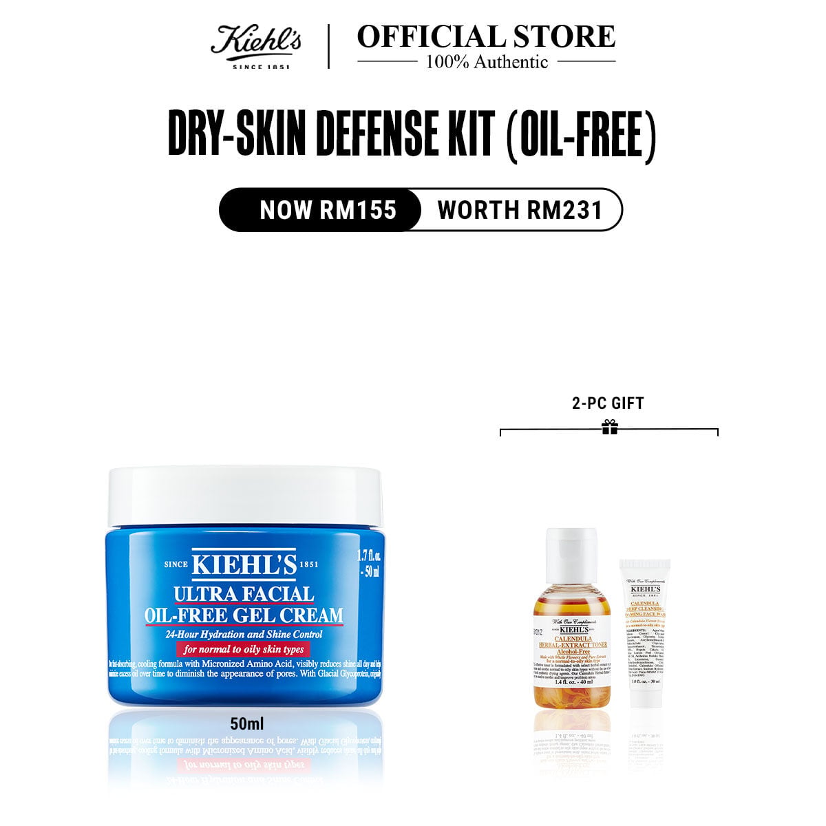 Dry-Skin Defense Kit (Oil-Free)