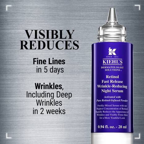 Retinol Fast Release WrinkleReducing Night Serum Kiehl’s