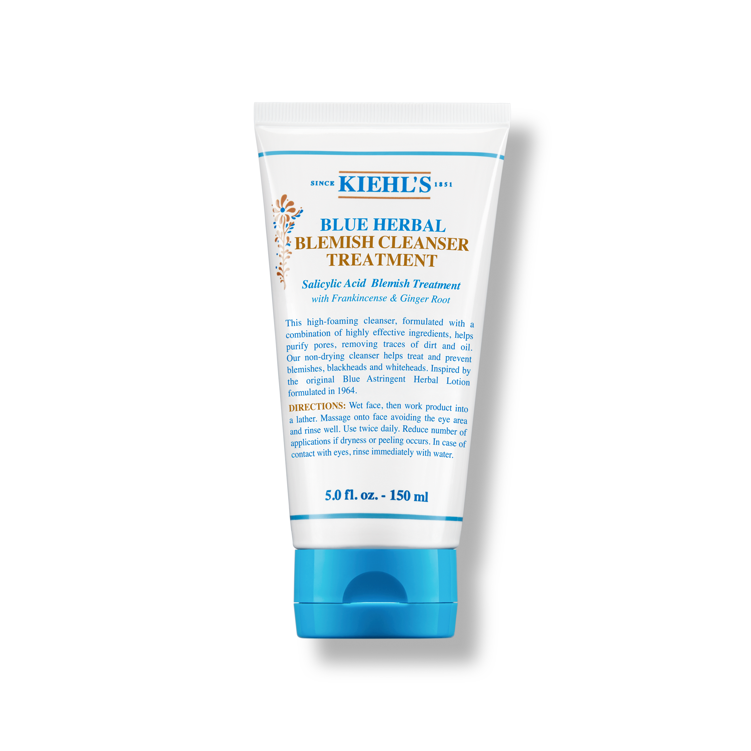 Blue herbal acne cleanser treatment discount