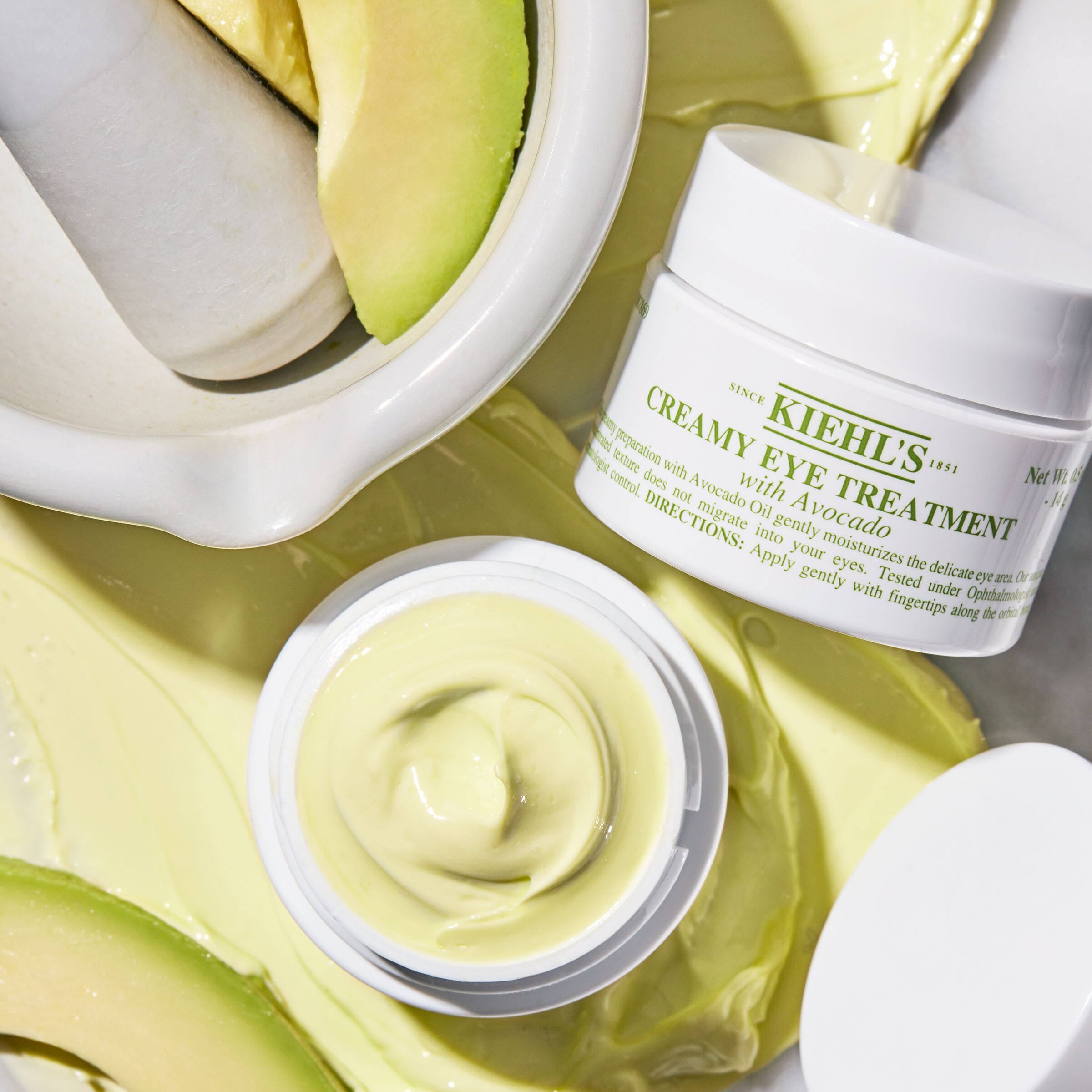 Creamy Eye Treatment with Avocado Avocado Eye Cream Kiehl s
