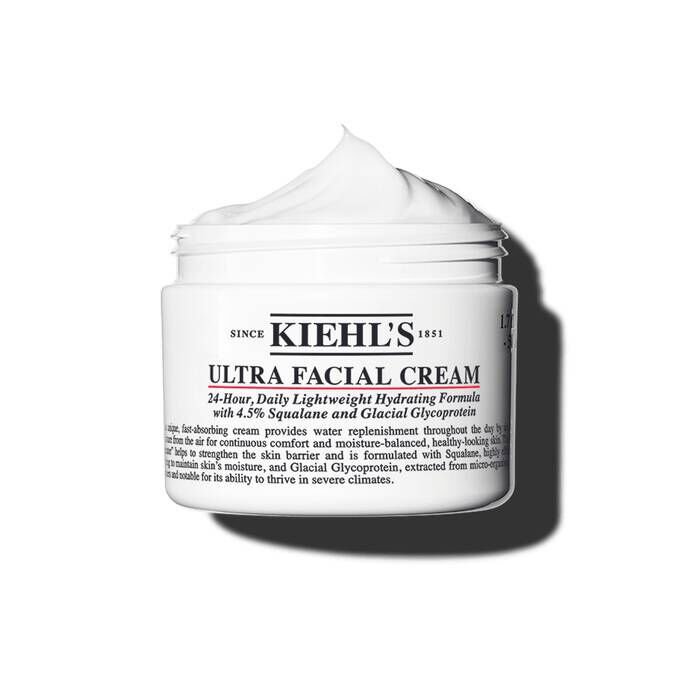 Kiehl's Ultra Facial Cream With 4.5% Squalane Provides 72-hour Hydration For A Strong Skin Barrier 50ml