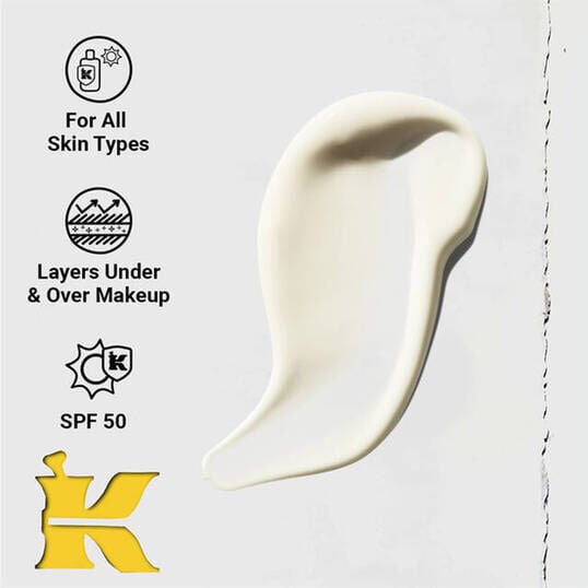 Better Screen™ UV Serum SPF 50 PA++++, Lightweight Facial Sunscreen with Collagen Peptide