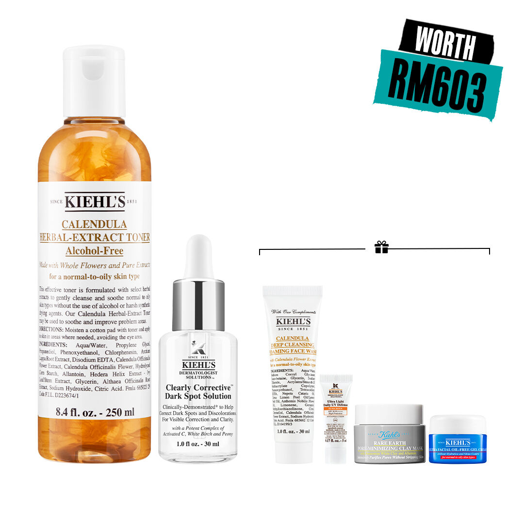 Skin Brightening Set for Normal to Oily Skin