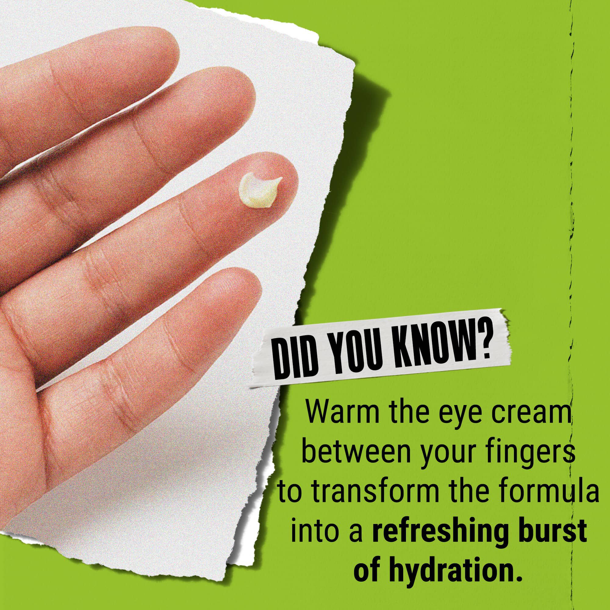 Creamy Eye Treatment with Avocado