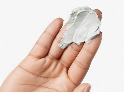Clay face mask