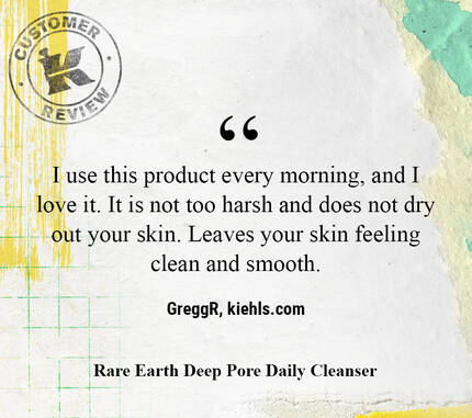 I use this product every morning, and I love it. It is not too harsh and does not dry out your skin. Leaves your skin feeling clean and smooth. —GreggR, kiehls.com