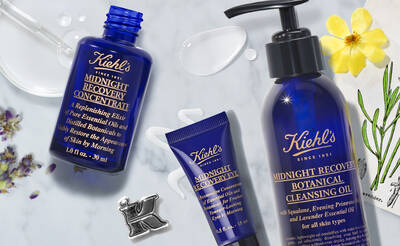 Nighttime skincare routine