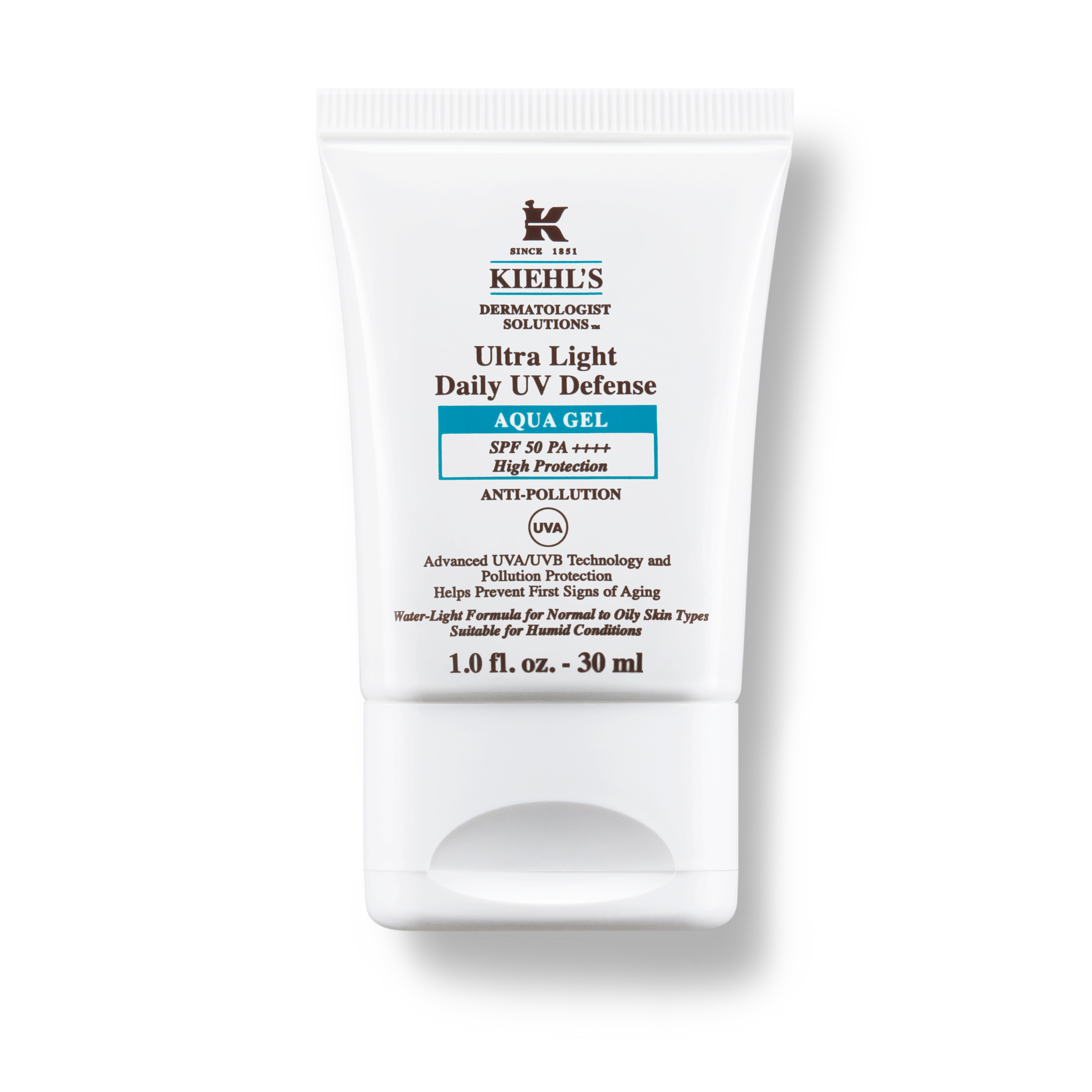 Ultra Light Daily UV Defense Aqua Gel Gel Sunscreen for Oily Skin Kiehl’s MY