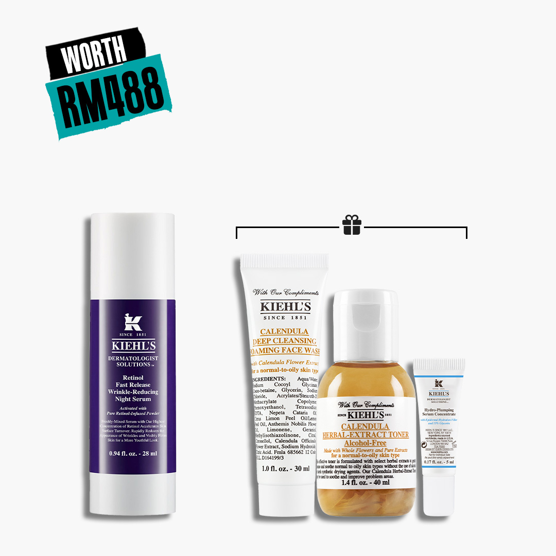 Retinol FastRelease Starter Set Kiehl's Malaysia